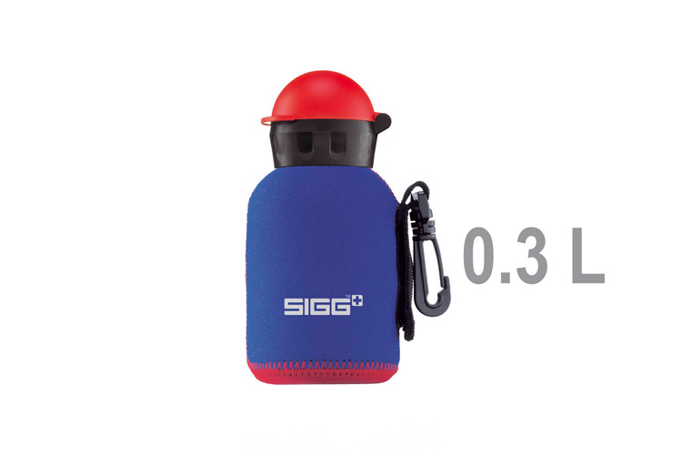 Sigg Housse de Thermo: Bleu-Rouge 0.3L