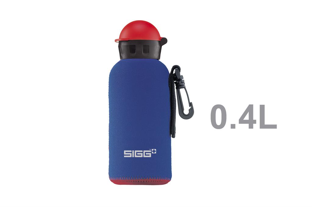Sigg housse de thermo: BLEU-ROUGE 0.4l