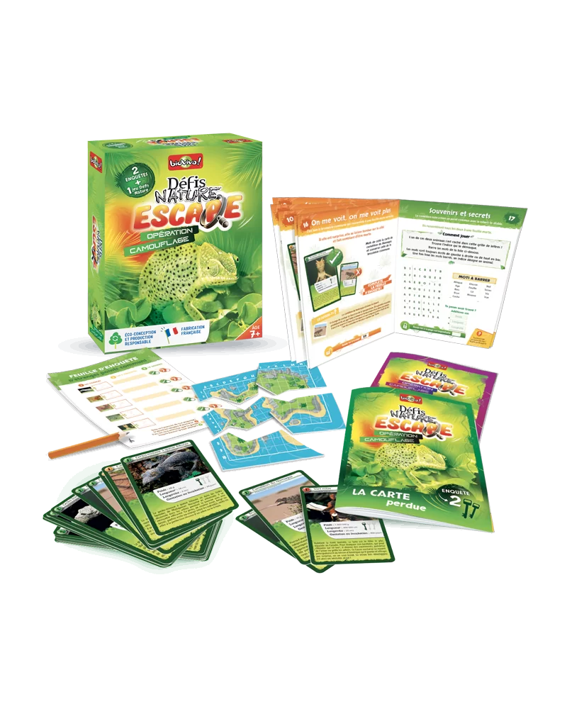Défis Nature Escape Opération Camouflage