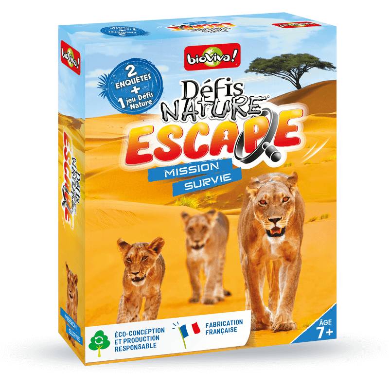 Défis nature Escape - Mission survie