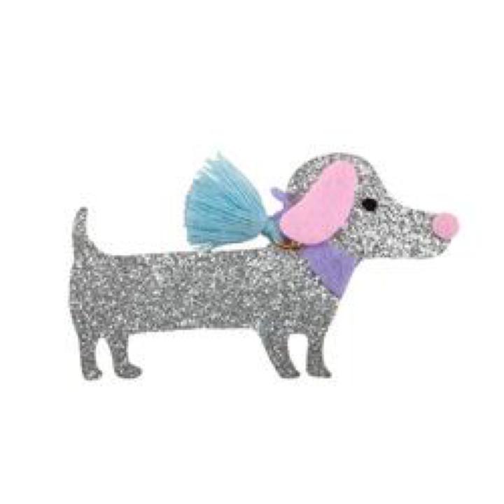 [GRP_90815] Barettes Boutique Dachshund Hairclip, Assorties