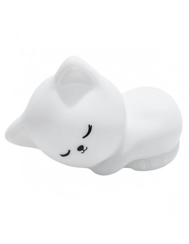 Veilleuse Little L Chat Blanc Stella