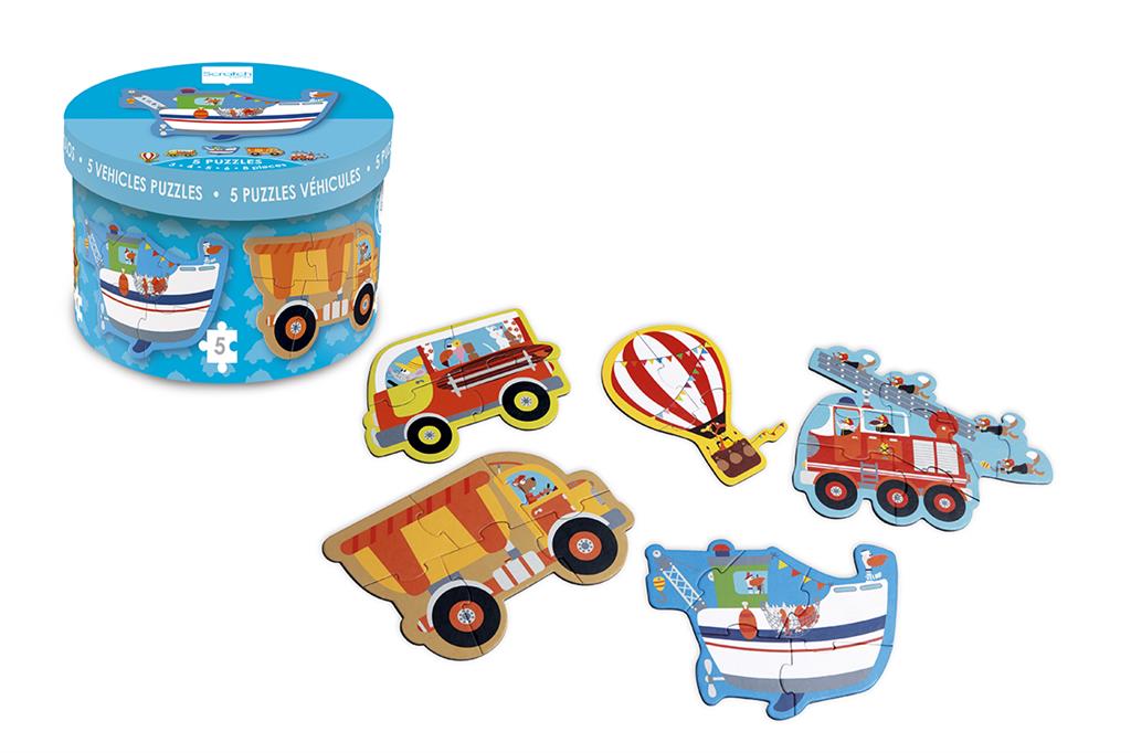 Scratch Puzzles Évolutifs Véhicules