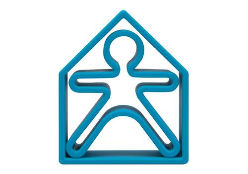 [HEB_01004N] 1 Enfant et 1 Maison Dëna (Bleu)