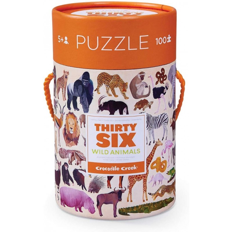 100 pc Puzzle/Wild Animals