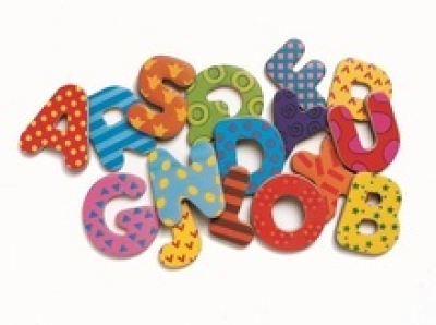 [DJE_DJ03100] 38 Big Letters* (Magnétiques Bois Djeco)