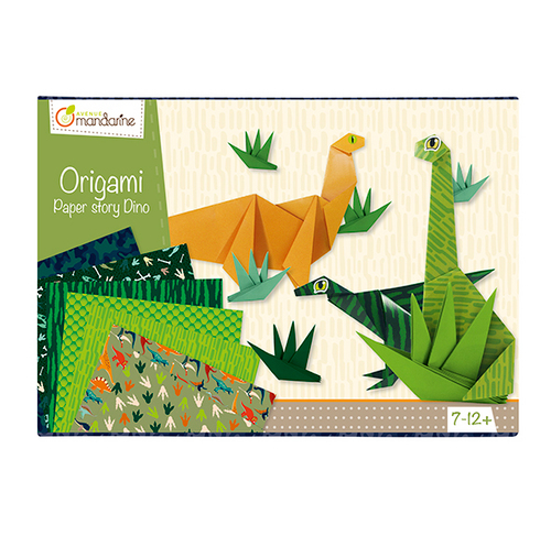 [CHO_KC040C] Boîte Créative Origami Dinosaures