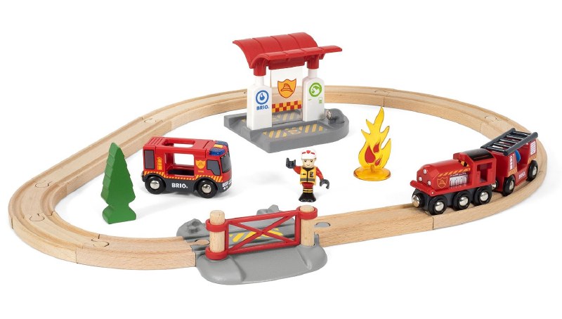 Circuit Pompier "Lutte Contre le feu" Brio (3 Ans et +)