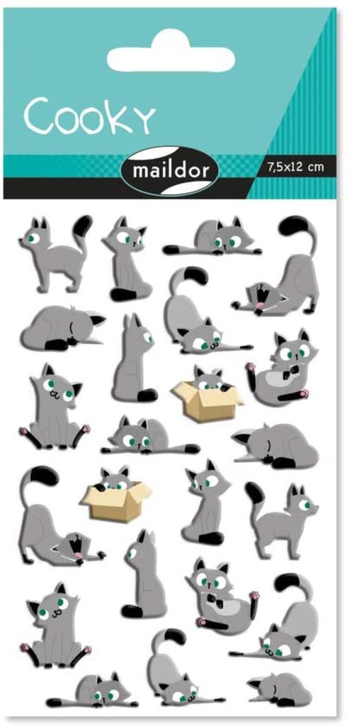 [CHO_CY015] Cooky, Sachet Petits Chats (Maildor)