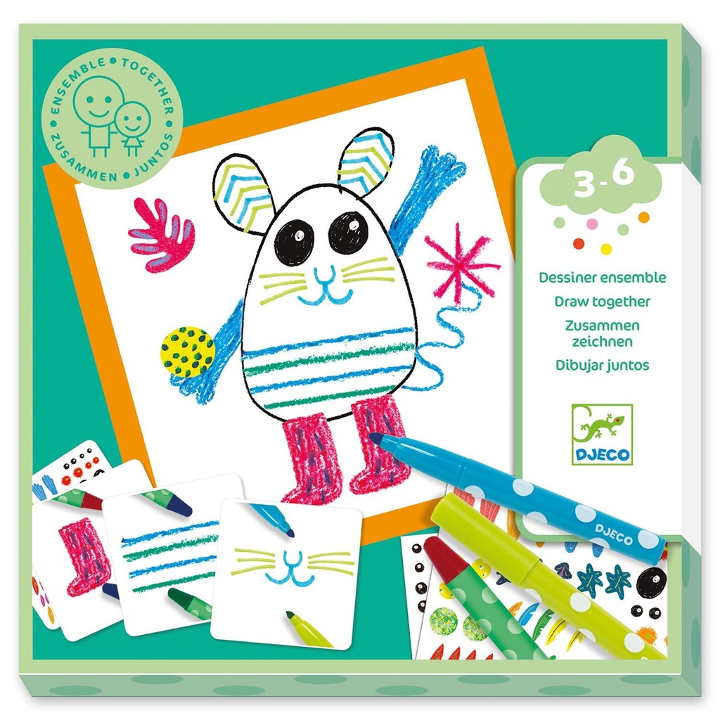 [DJE_DJ09291] Dessin les Animaux Rigolos