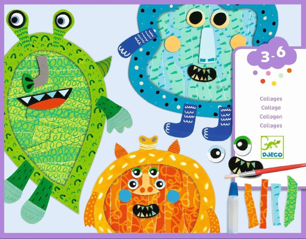 [DJE_DJ09875] Déchirer et Coller (Les Petits - Collages Djeco)