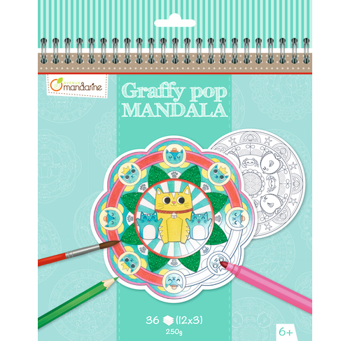 Graffy Pop Mandala, Animaux (Avenue Mandarine)