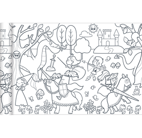 [CHO_GY080C] Graffy Roll Princesses et Chevaliers