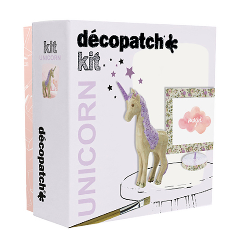 Gros coffret licorne (décopatch)