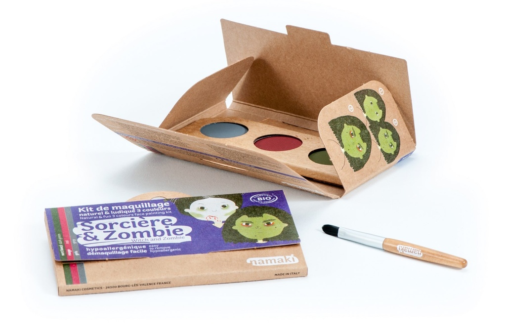 Kit 3 couleurs sorcière & zombie (Namaki)