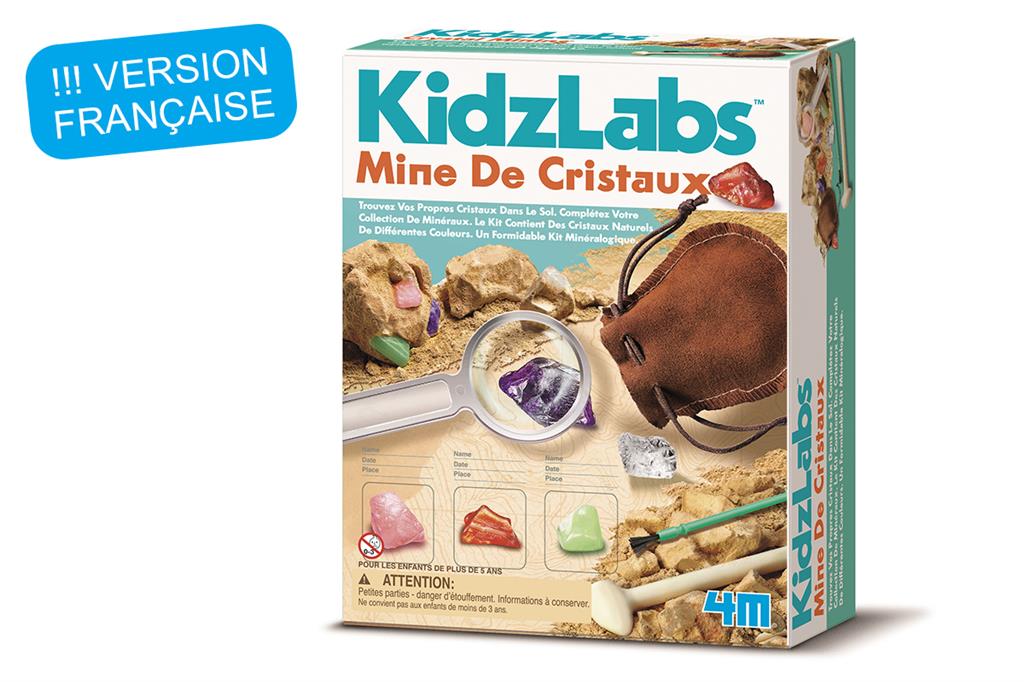 Kit de la Mine de Cristaux (4M KidzLabs)
