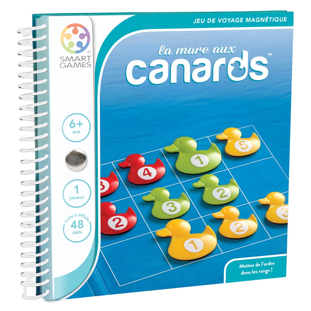La mare aux Canards (48 défis) - Jeux de voyage - Magnétiques Smart Games