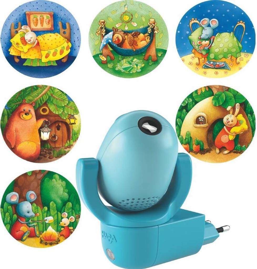 Lampe pour Prise de Courant avec Musique Bonne Nuit Petit Ourson