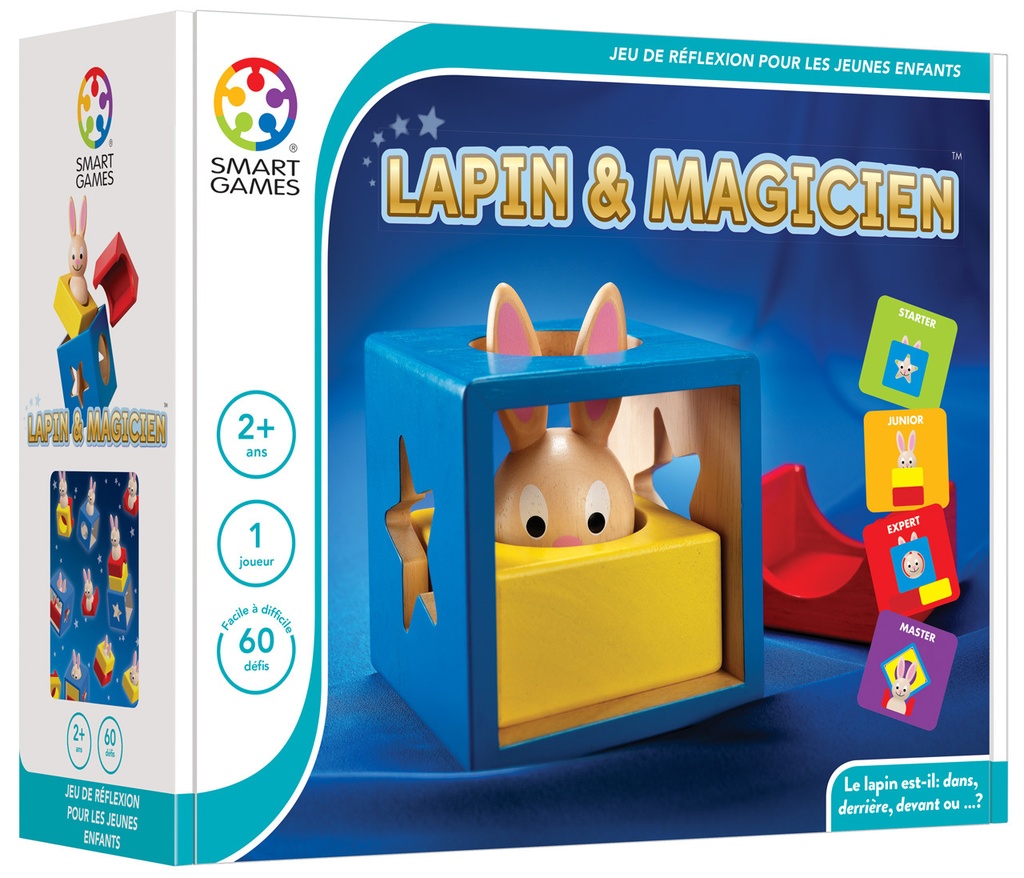 Lapin & Magicien - 60 Défis Pré-Scolaires Smart Games (2016)