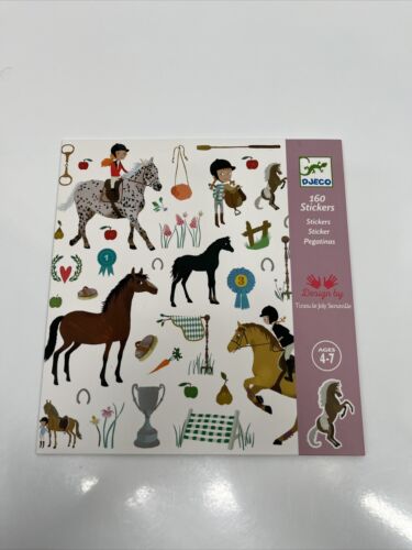 [DJE_DJ08881] Les Chevaux (Stickers Djeco)