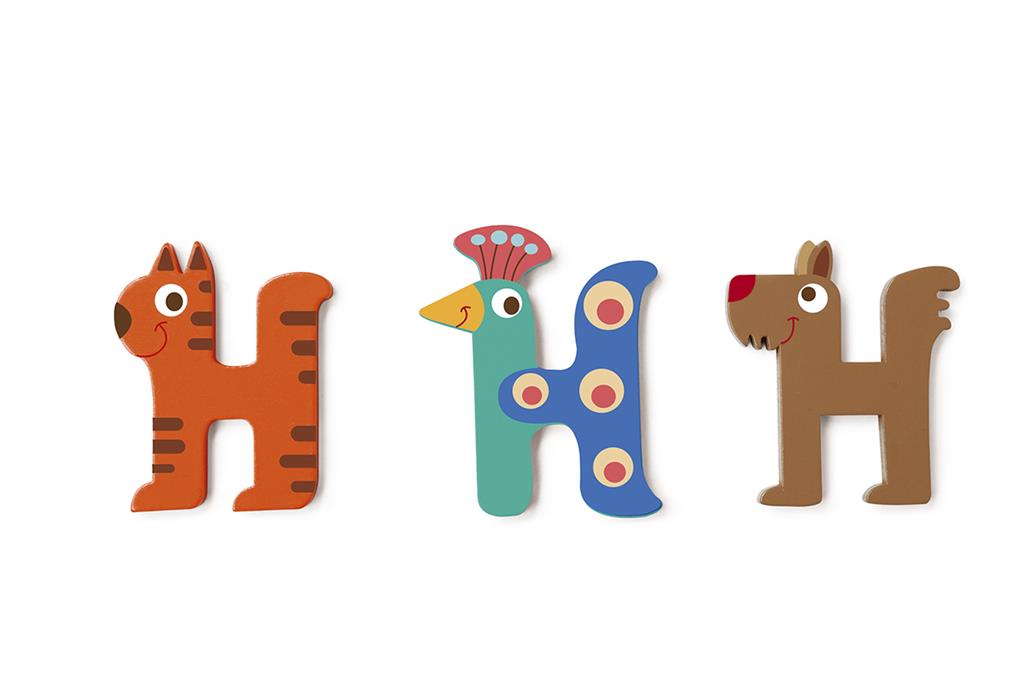 [DAM_6182408] Lettre en Bois H