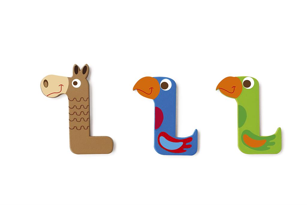 Lettre en bois L