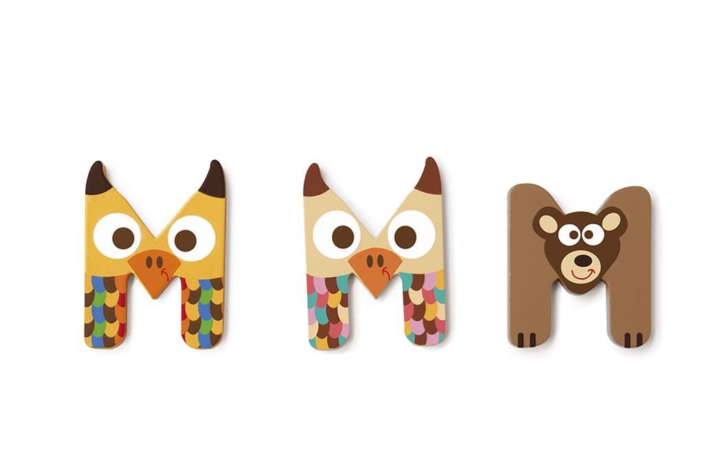 Lettre en Bois M