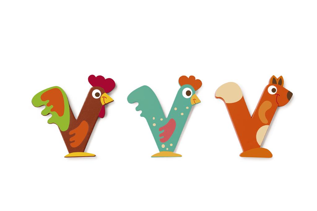 [DAM_6182422] Lettre en Bois V