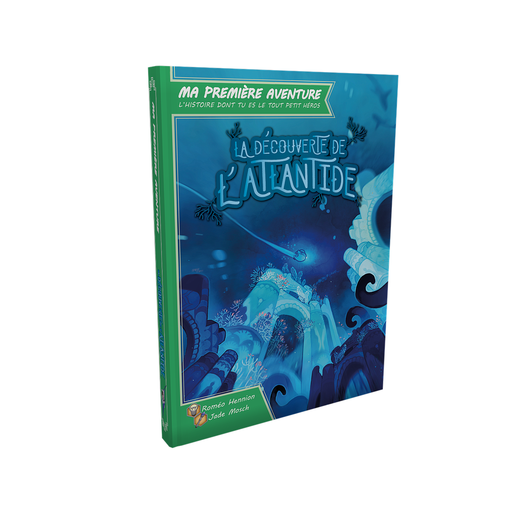 [HBG_GAM034AT] Livre Dont On Est le Héro: Découverte de l'Atlantide