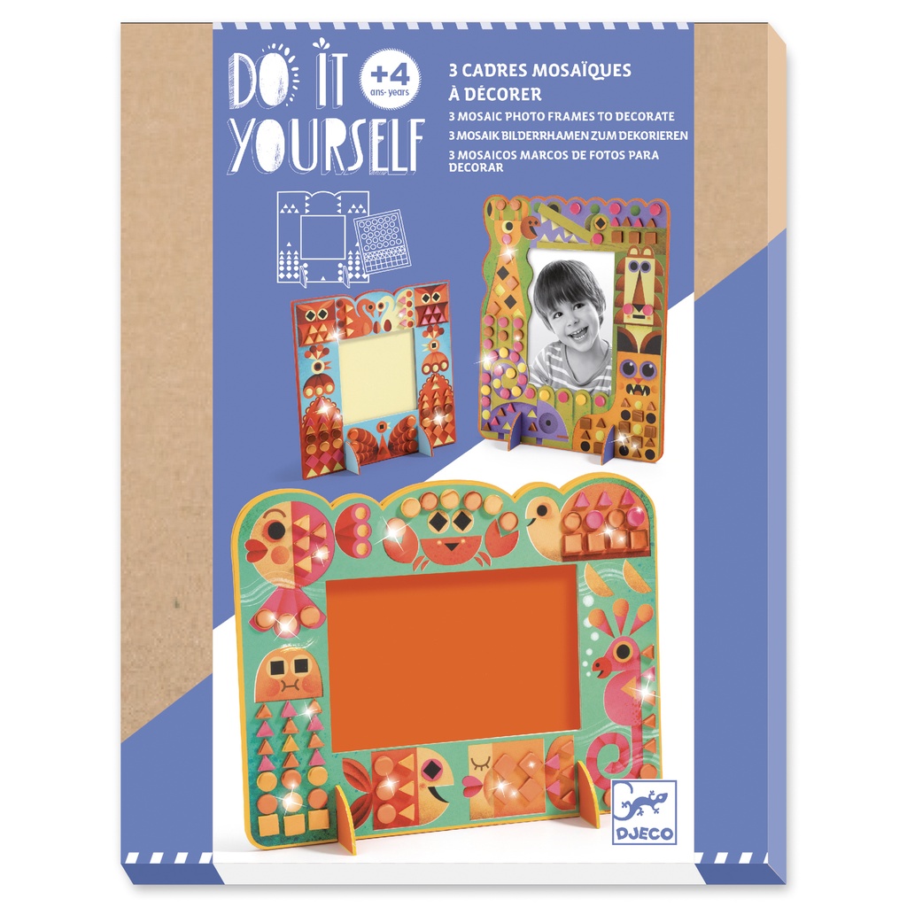 [DJE_DJ07903] Monde Animal (Diy - Mosaïques Djeco)