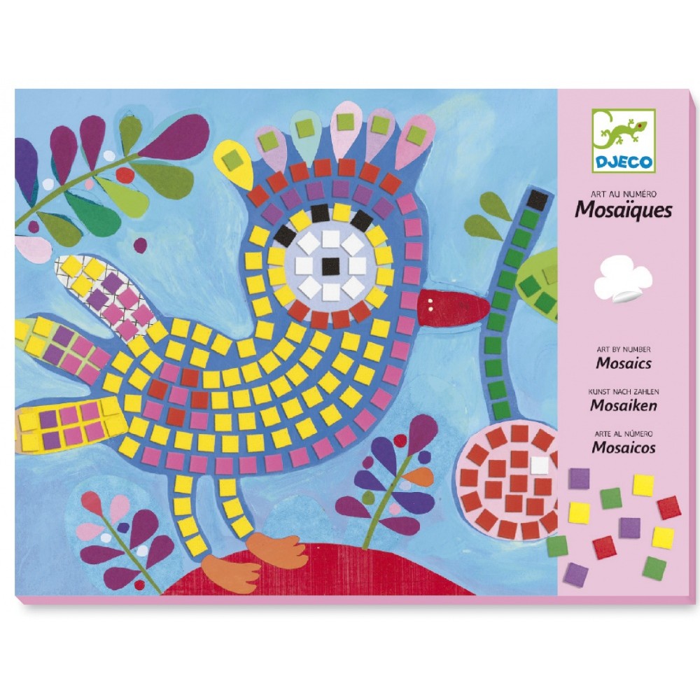 [DJE_DJ08894] Oiseau et Coccinelle (Mosaïques Djeco)