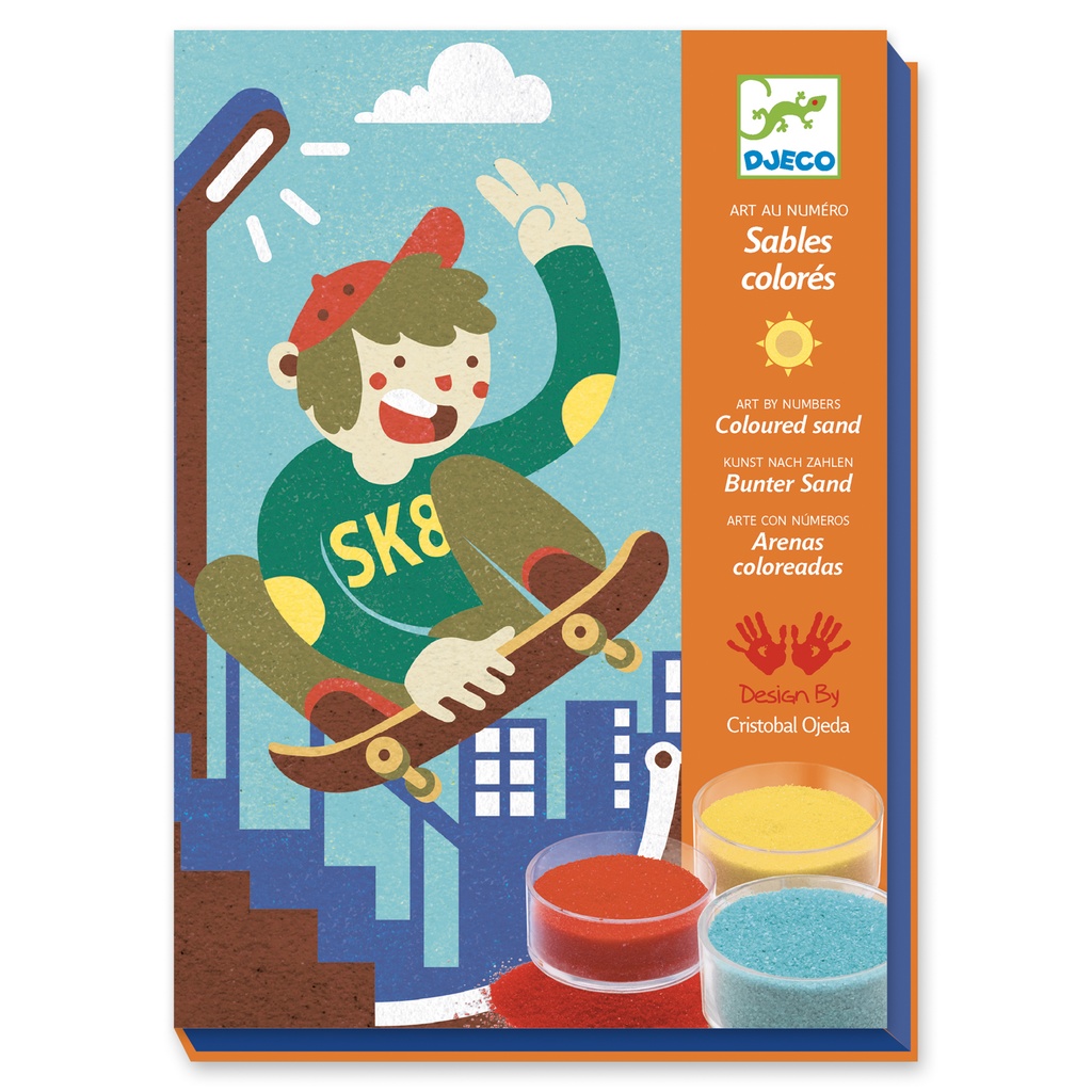 Passion glisse (Sables Colorés Djeco)