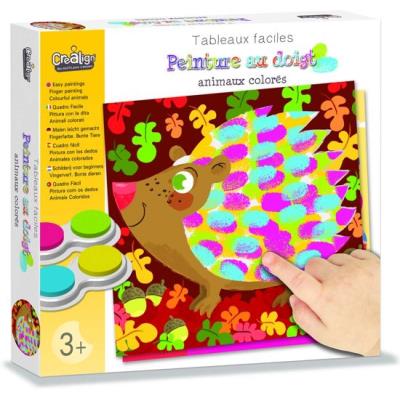 Peinture au doigt animaux