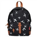 Sac à dos noir et blanc Avions