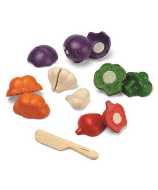 Set légumes à découper 5 couleurs 