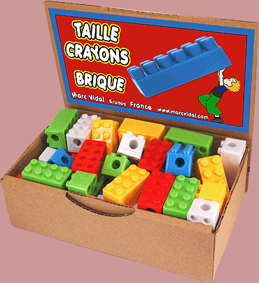 Taille-Crayon Brique