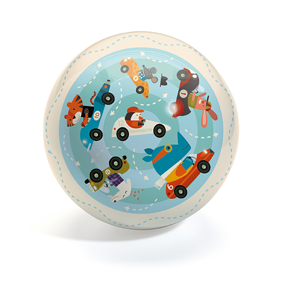 Traffic Ball Ø22 cm (Jeux D'Adresse - Ballon Plastique Djeco)