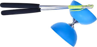 Diabolo Bleu Clair avec Sticks