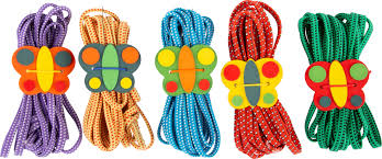 jeu de l'élastique papillons, couleur aléatoire