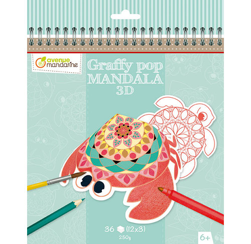 [CHO_GY094C] Graffy Pop Mandala 3D