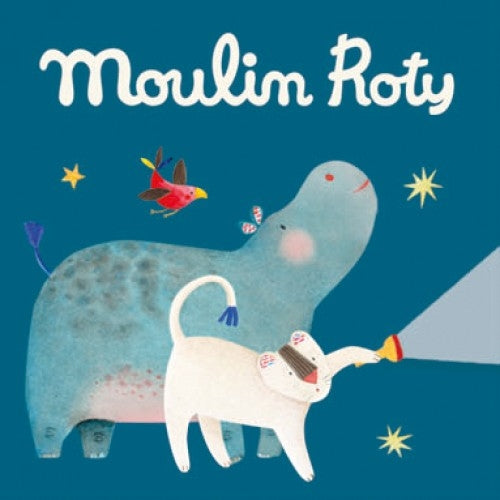 boite de disques Les Papoums pour lampe à histoires Moulin Roty