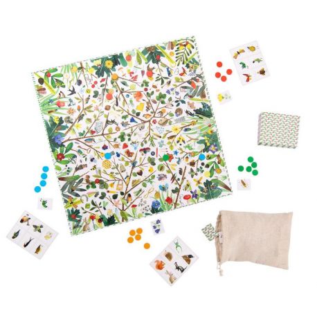 Jeu d'observation le jardin du moulin