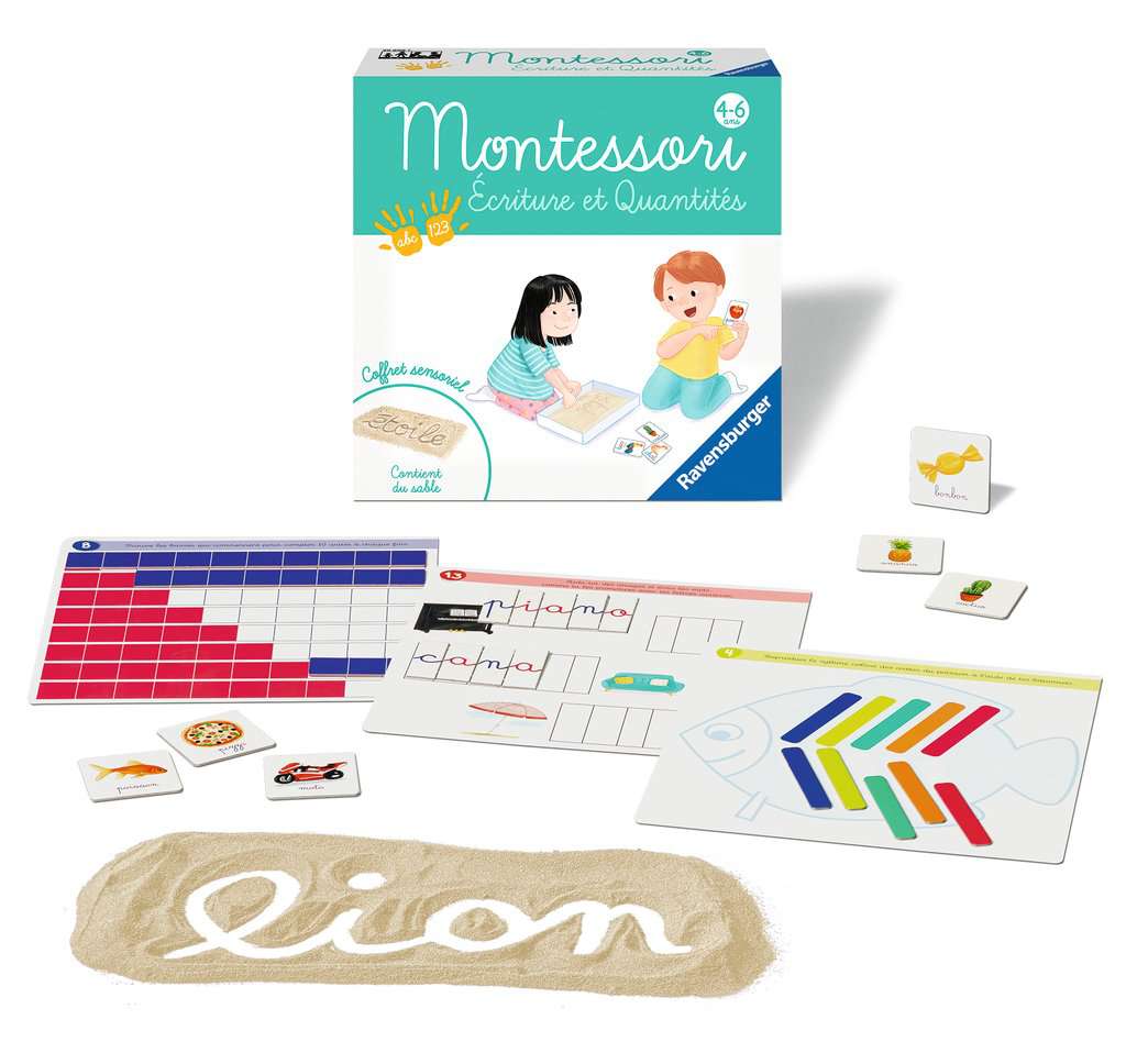 Montessori Ecriture et Quantité