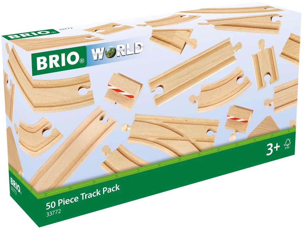 Pack de 50 rails