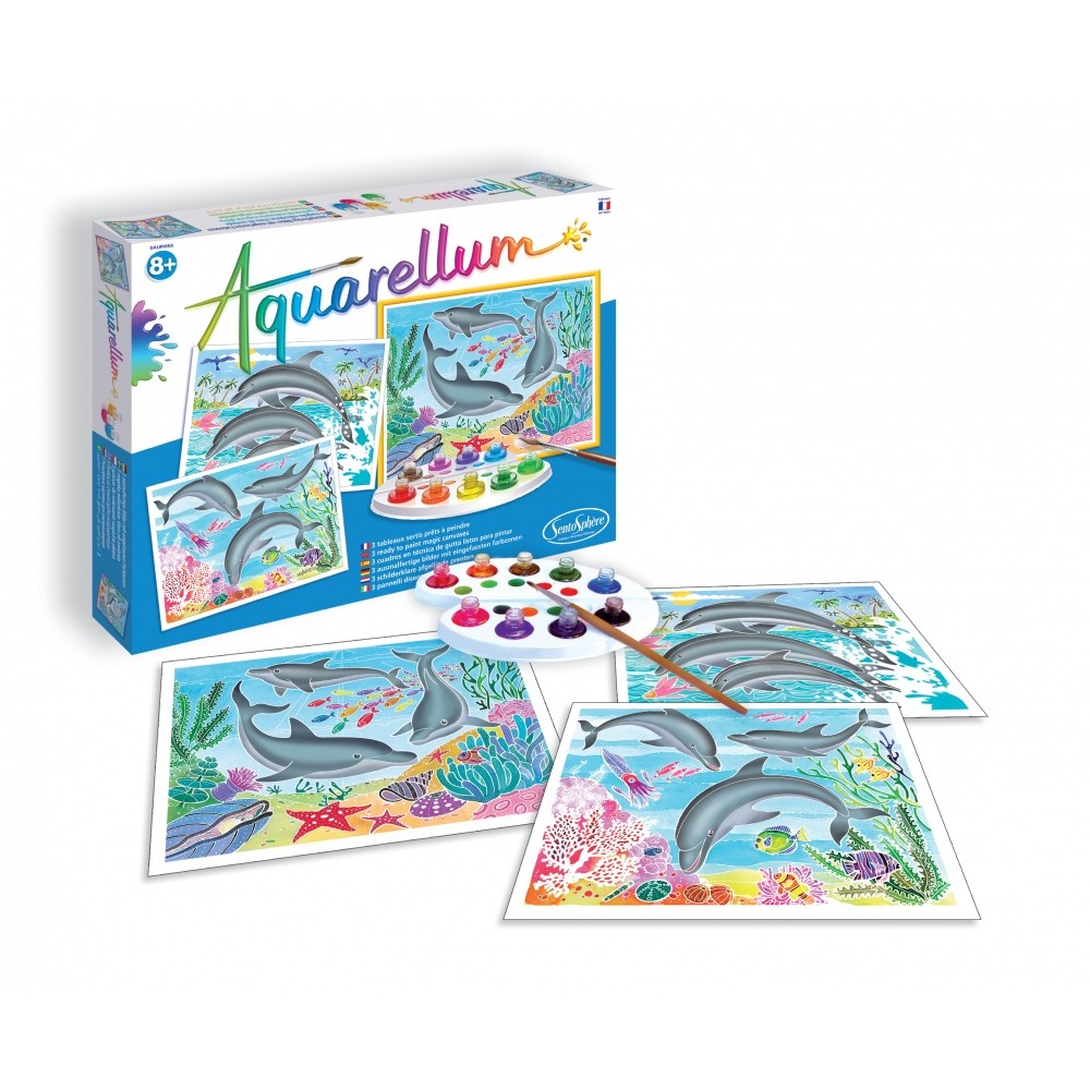 Aquarellum - Dauphins