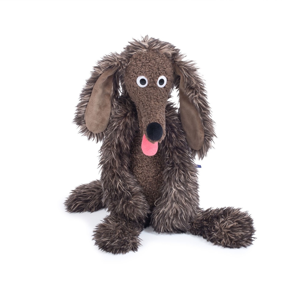 [MOU_894024] Peluche Chien Pourri (Grand Modèle)