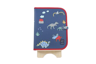 Jaq Jaq Bird: Doodle It & Go Placemat Dinosaures 28X21Cm, Effaçable