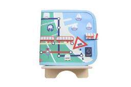[DAM_2621005] Jaq Jaq Brid: Doodle It & Go Train 20X20Cm, Livre avec 8 Pages