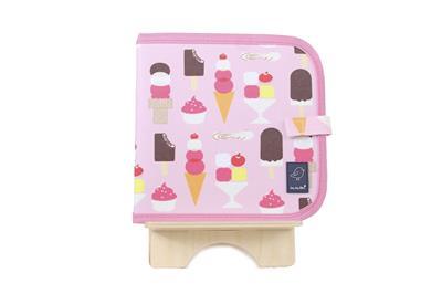 Jaq Jaq Brid: Doodle It & Go Glace 20X20Cm, Livre avec 8 Pages