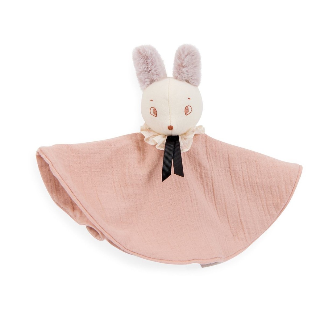 [MOU_715015] Doudou Souris Rose après la Puie